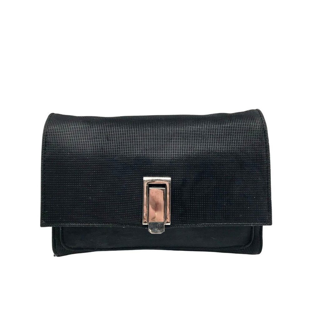 Unbranded Black Multi Pocket Crossbody Bag